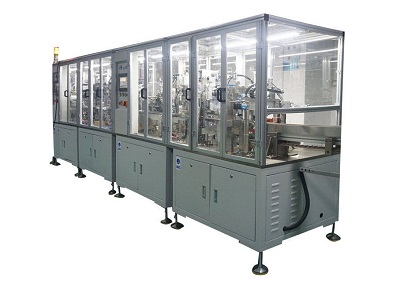 Automatic assembly machines for battery fitting accessories